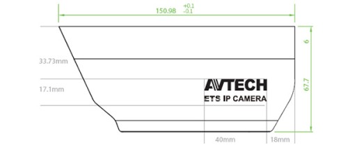 AVTECH AVM357 1,3MP - Kamery zintegrowane IP