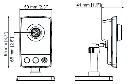 AXIS M1054 Mpix - Kamery kompaktowe IP